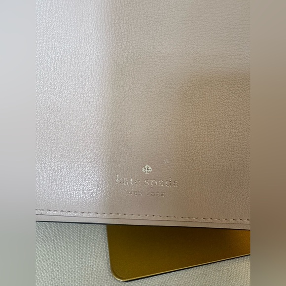 Kate Spade New York Adel Pale Pink Beige Leather Tote Bag - Picture 10 of 11